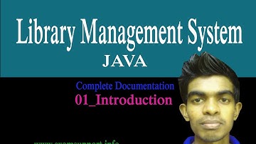 Library Management System - (lesson 01 - java)