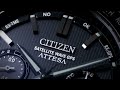 【シチズン アテッサ】ACT Line ブラックチタン™シリーズ CC4055-65E