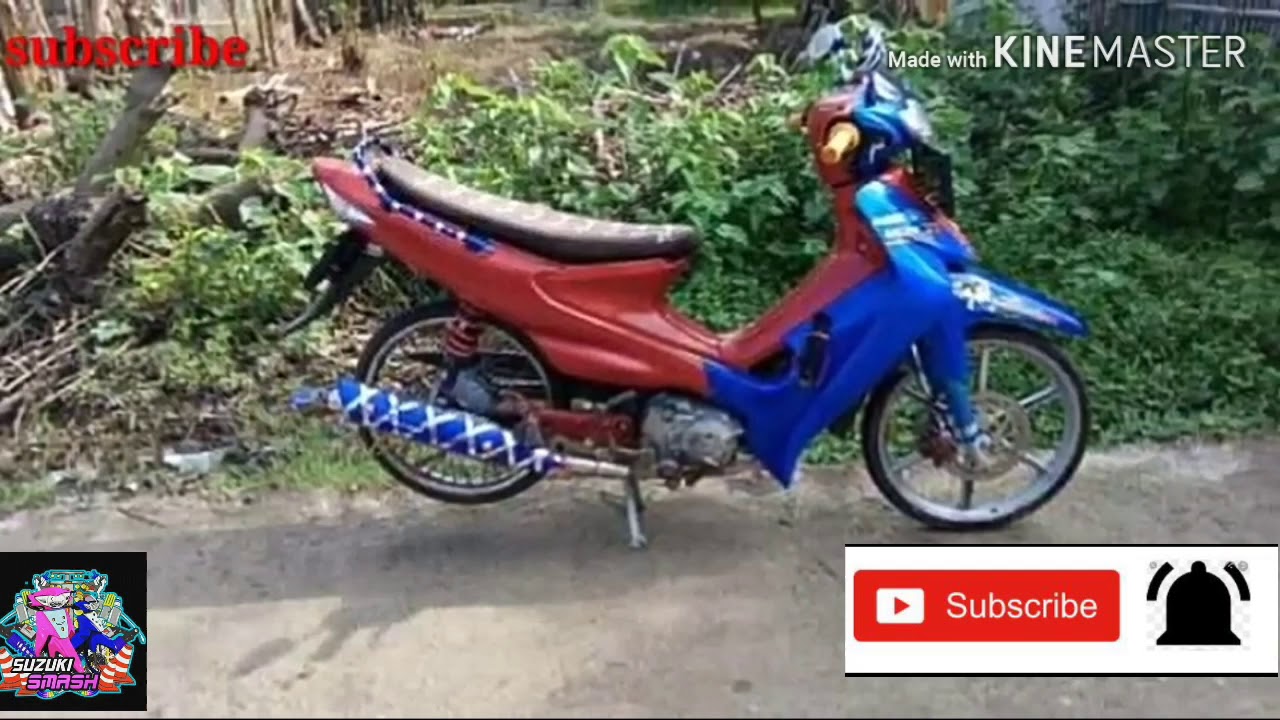 Modifikasi motor  suzuki  smash  110 part 2 YouTube