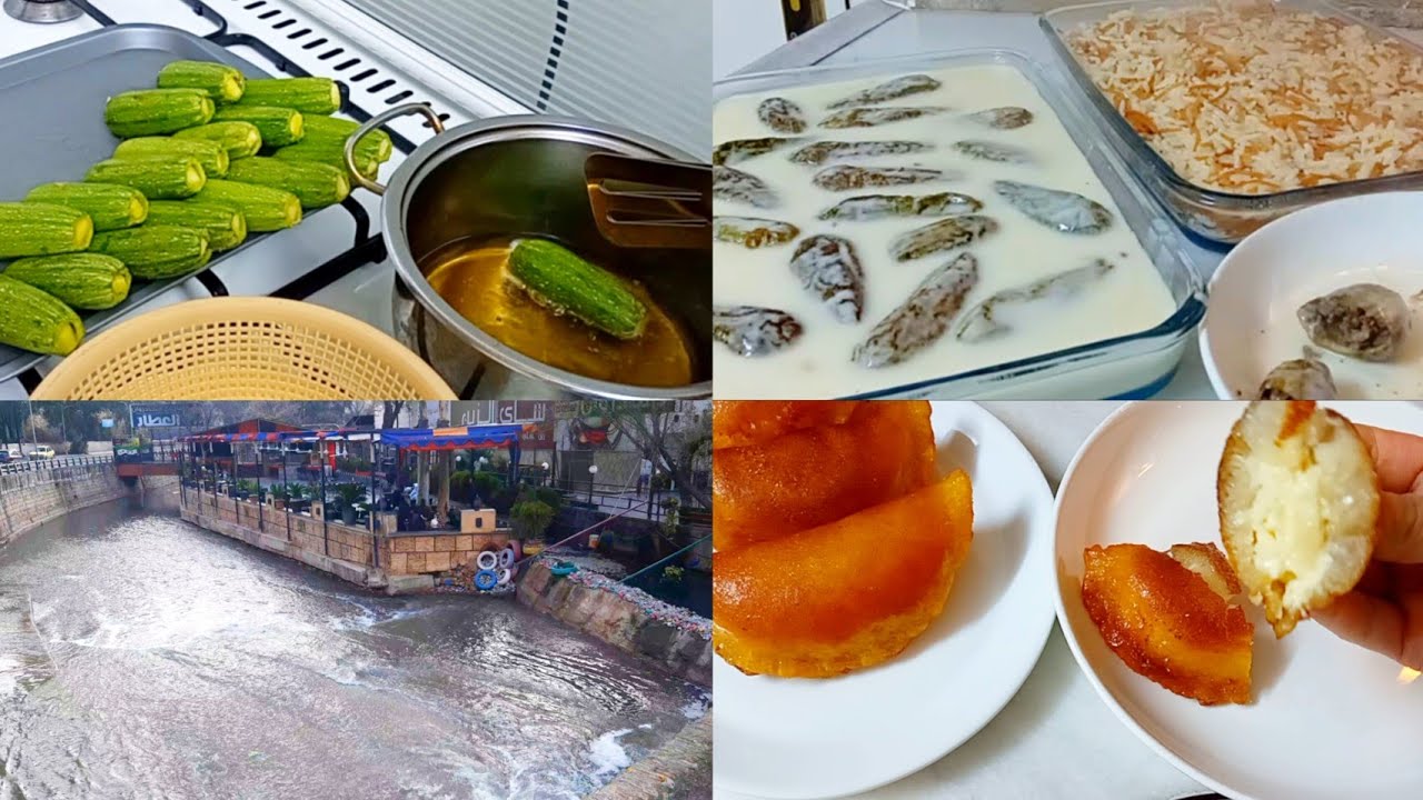 مشواري عالربوة🚗 | ومن السوق للمطبخ .. أطيب شيخ المحشي   وقطايف لزوم السهرة ..😋🌺