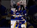 Mal was on the mic when he set the franchise single-season hit record!🎙️#nhl #hockey #buffalosabres