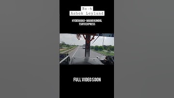 NEW TSRTC EXPRESS BS-6 HYDERABAD - NAGAR KURNOOL  @Ash2travel @HighwayriderIndia