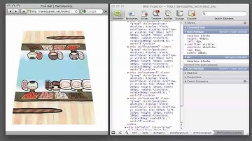 Demonstration of Porting iPhone iPad Game into HTML5 CSS3 Javascript