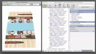 Demonstration of Porting iPhone iPad Game into HTML5 CSS3 Javascript