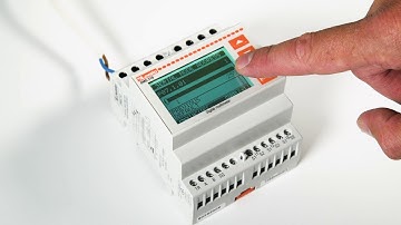 DMG210 modular multimeter RS485 configuration