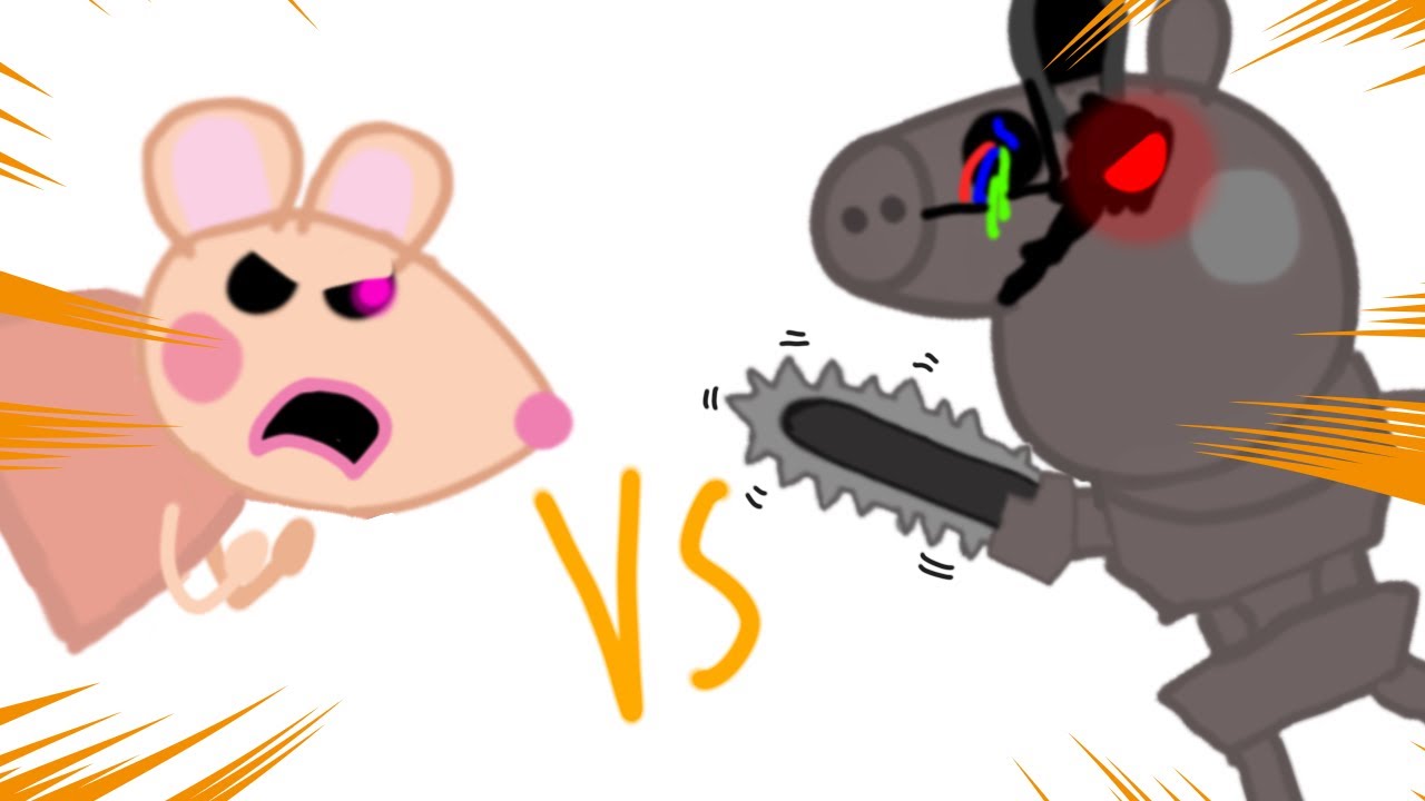 How Mousy Got Her Legs Piggy Roblox Skin Update With Robby Mousy Vs Robby Part 1 Youtube - roblox piggy mousy and robby in 2020 piggy roblox funny