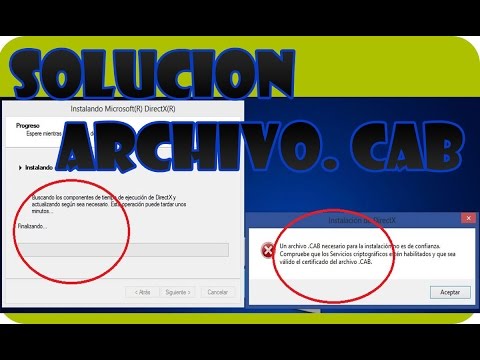 Video: Cómo Crear Un Archivo CAB