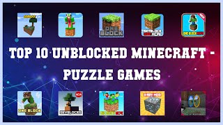 Top 10 Unblocked Minecraft Android Games