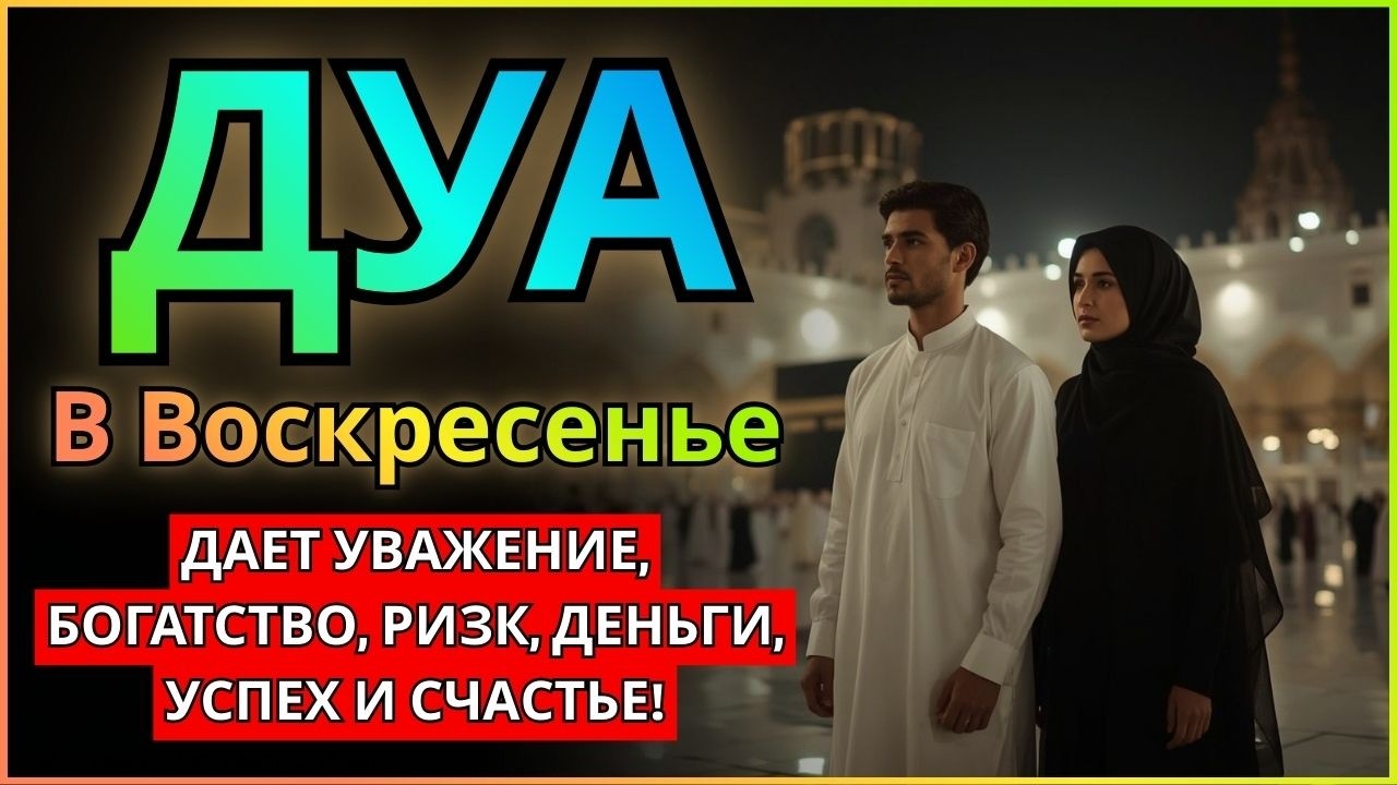 ✨💕САМАЯ СИЛЬНАЯ Дуа ДАЕТ УВАЖЕНИЕ, БОГАТСТВО, РИЗК, ДЕНЬГИ, УСПЕХ И СЧАСТЬЕ! #дуа