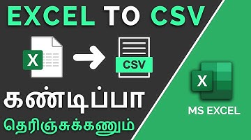 How to Export Excel to CSV file