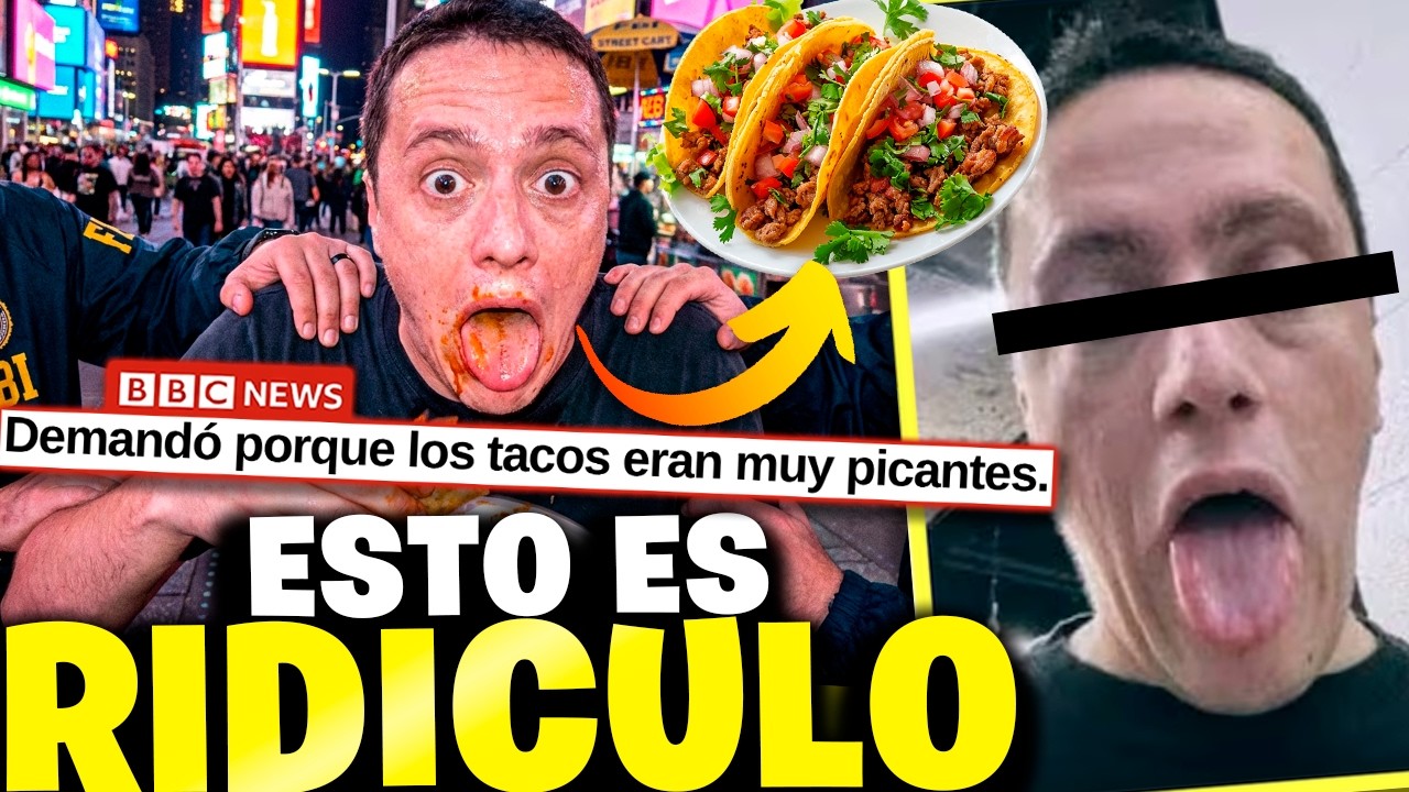 ¡ESCÁNDALO TOTAL! Comió tacos, se enchiló y pidió millones: La demanda más ridícula del mundo 🤣💀