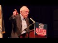 Bernie Sanders Speaking in Iowa City, February 22, 2025.