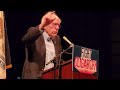 Bernie Sanders Speaking in Iowa City, February 22, 2025.