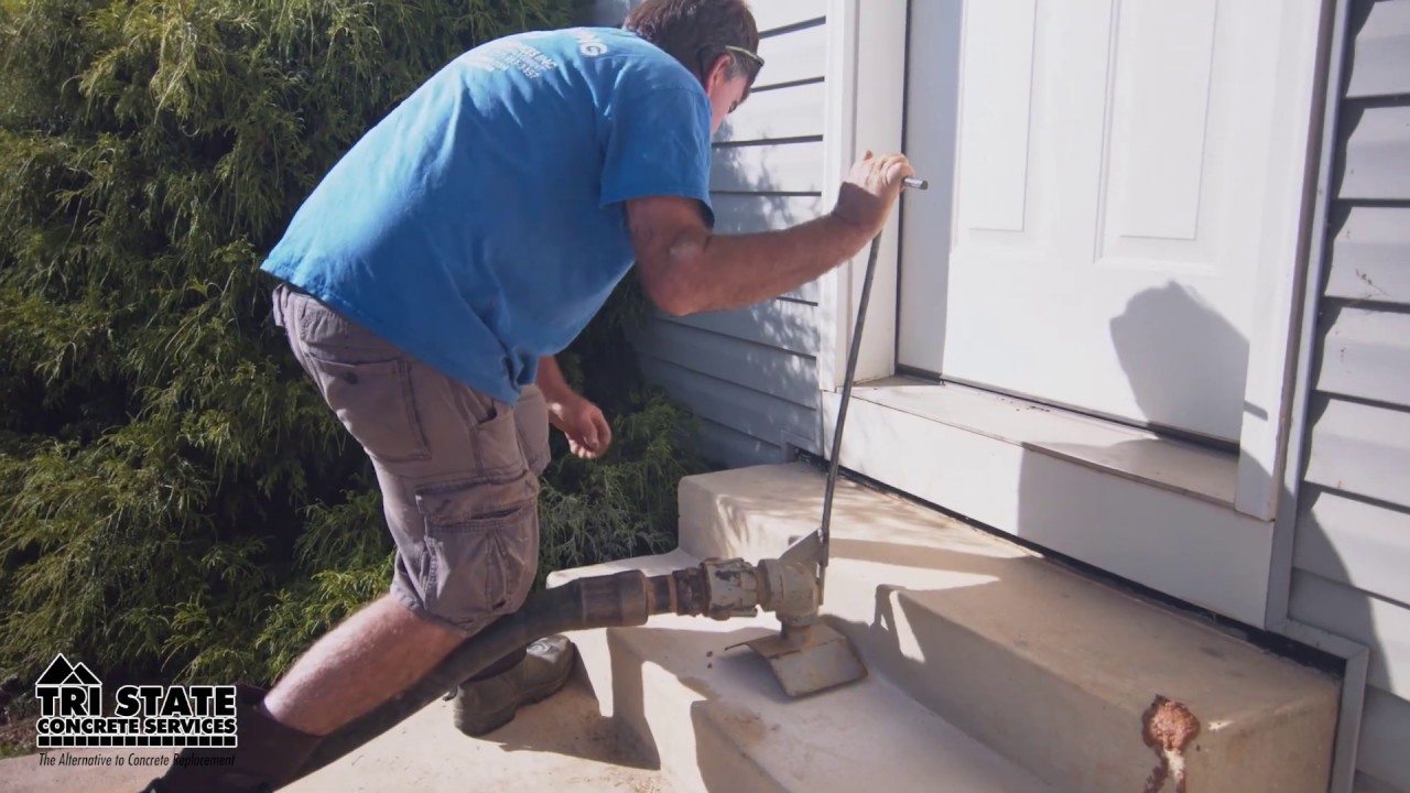 TriState Concrete Services Slab Jacking YouTube