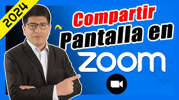 Cómo Compartir PANTALLA en Zoom Desde Laptop o Desde Computadora - 2024