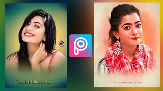 //Rasmika Mandanna// Studio type Photo editing on PicsArt .npicture screenshot 1