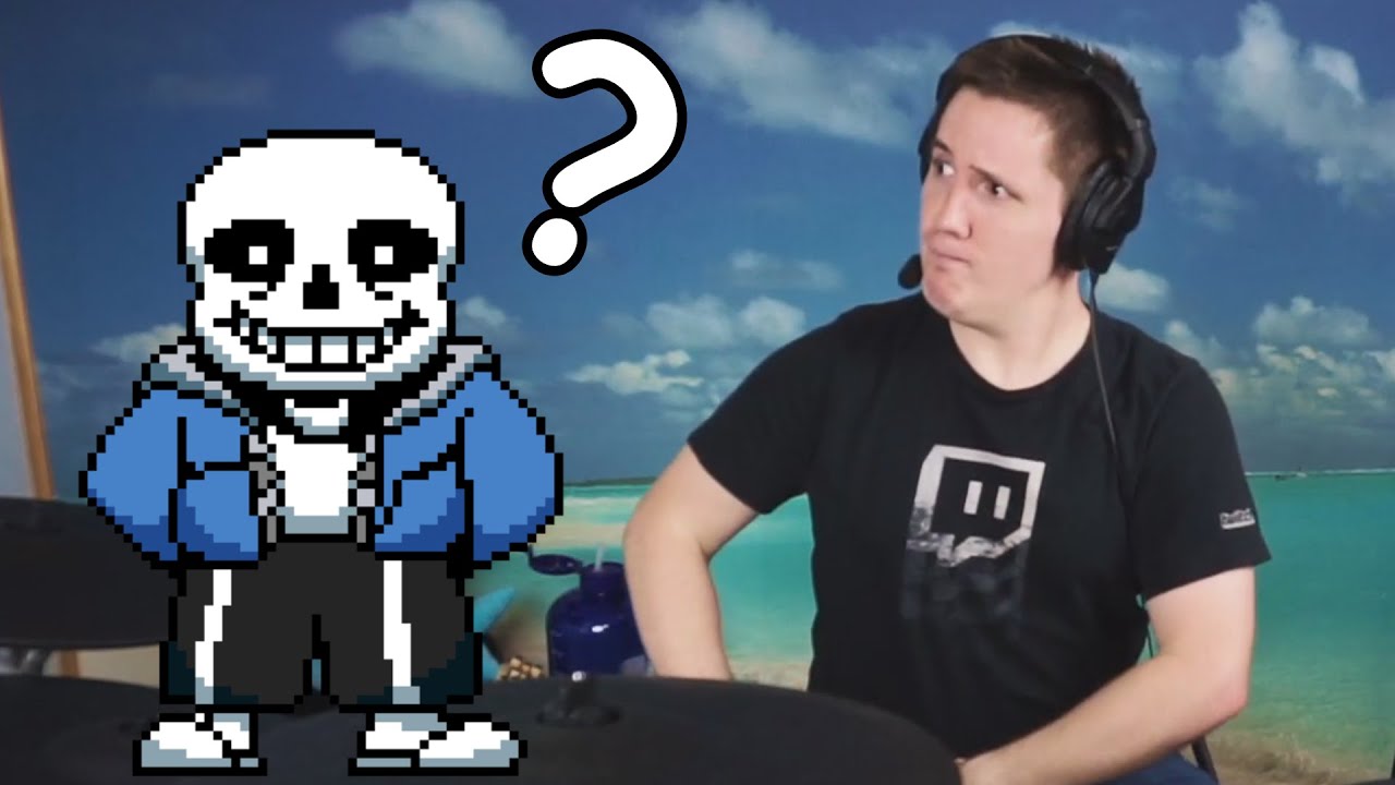 Megalovania But Sans Keeps Forgetting How The Song Goes On Drums!