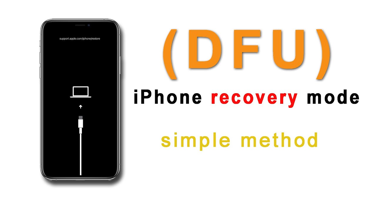 iphone recovery mode backup photos