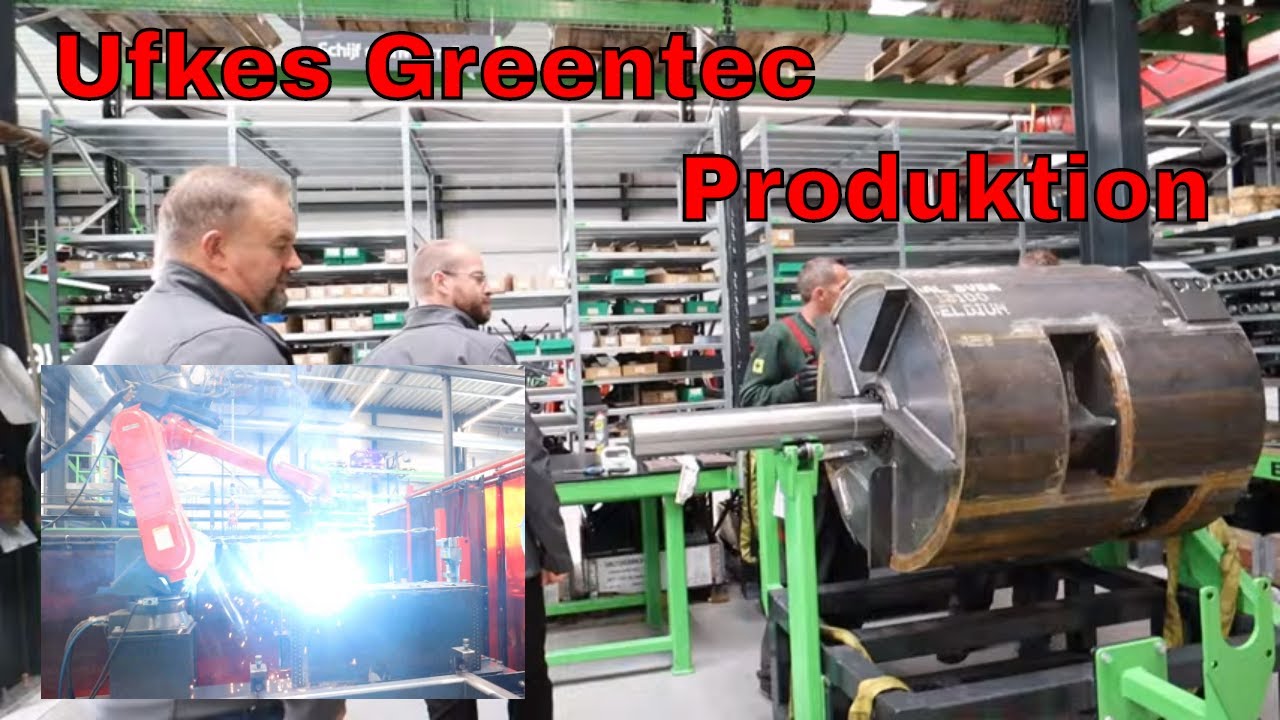 Hier werden Maschinen für Männer gebaut - Ufkes Greentec | Baumpflege Mertens