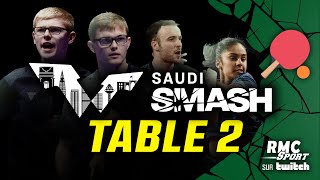 TENNIS DE TABLE - WTT SAUDI SMASH (Jeddah) : MAIN DRAW JOUR 3 - TABLE 2