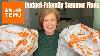 BudgetFriendly Summer Finds: Massive Temu Haul!