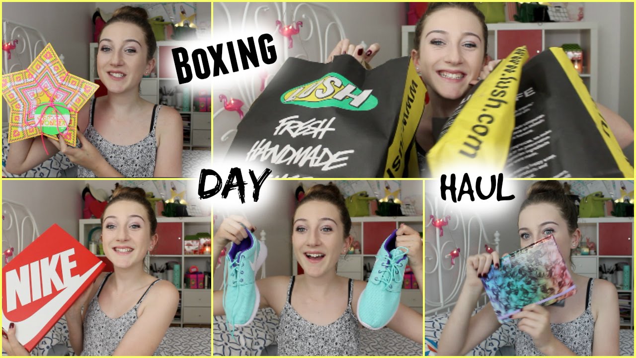 MASSIVE LUSH BOXING DAY HAUL! and some other stuff too!