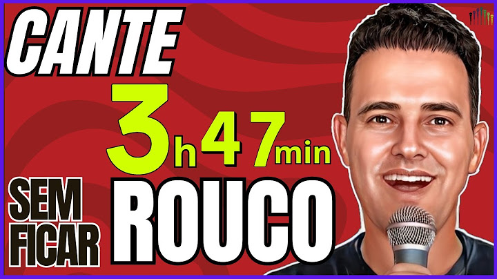 Como CANTAR MUITO MAIS TEMPO sem ficar com a Voz Rouca e Cansada