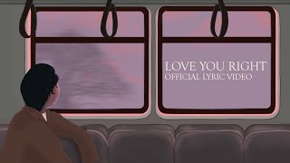 Martti Franca- Love You Right (Official Lyric Video)