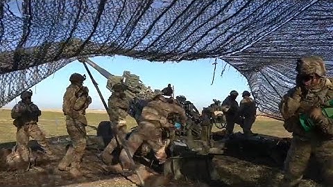 M777A2 Precision Fire on the 25th Dynamic Front