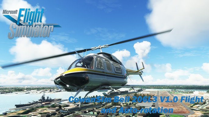 CowanSim shows off 206B3 for Microsoft Flight Simulator – Stormbirds