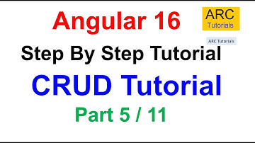 Angular 16 CRUD with Web API Tutorial Part #5 - Mat Table and Read Functionality