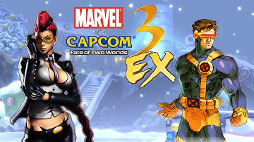 Cyclops is Back! | Testing Ultimate Marvel Vs. Capcom 3 Ex and Palette Swap Mods