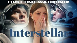 INTERSTELLAR MADE ME CRY 😢 | Movie Reaction | First time watching! Chris Nolan film| Broke my heart