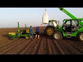 John Deere6130 сеялка John Deere1780.Посевная в полном разгаре