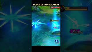 Aamon dodge ultimate✅ #mobilelegends #mlbb #mlbbcreatorcamp #aamon #highlights #ultimate #fyp mate Profile
