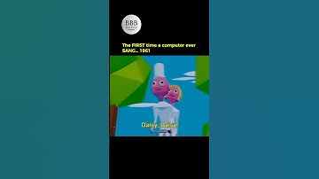 The First Song Ever Sung by a Computer (1961) #history #facts #computer