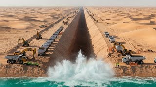 Cortan El Continente En Dos Para Conectar El Océano Atlántico Y El Pacífico
