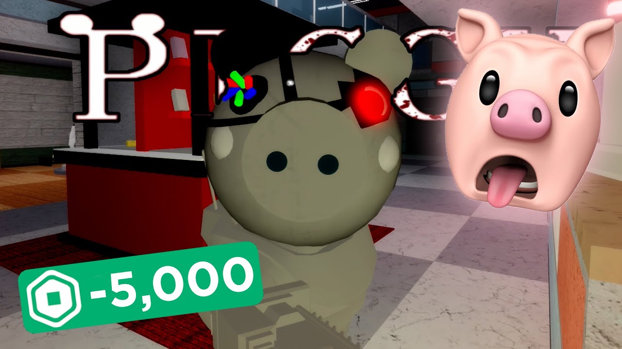 I Lost More Robux Playing Roblox Piggy Youtube