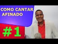 CURSO DE CANTO 2021 | Como afinar la voz | COMO CANTAR AFINADO | acordes mayores y menores