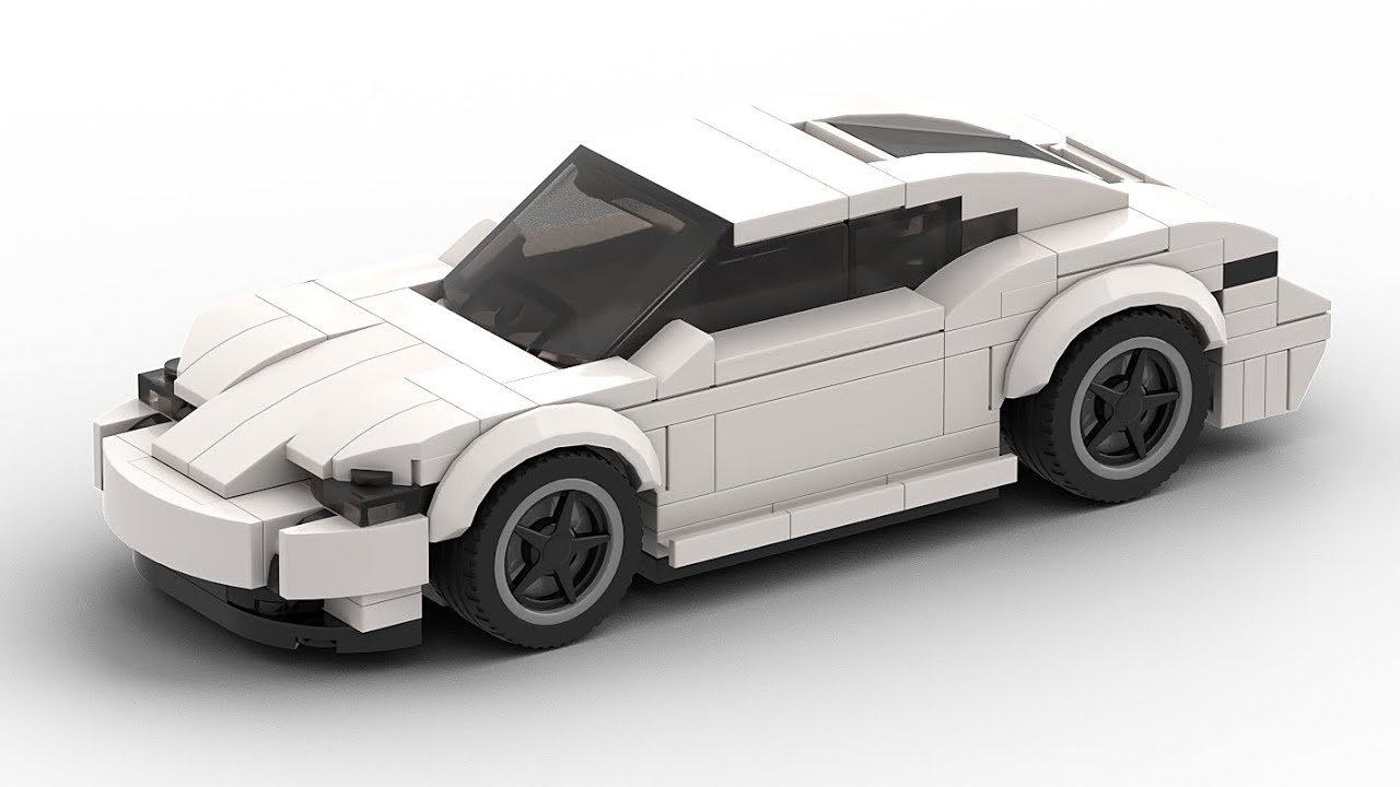 LEGO Porsche Taycan Tutorial - YouTube