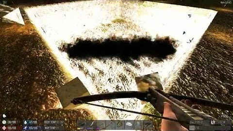 7d2d mining with TNT test 1 with bonus chicken kill