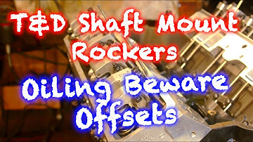 T&D Shaft Mount Offset Rockers with Offset Black Mamba Lifters