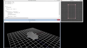 CGA Shape Grammar editor demo
