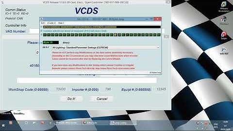 VCDS (Vag-Com) - Skoda Octavia - 09 Cent Elect - Long Coding Helper Menu