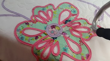 Quilting a Chenille-It quilt