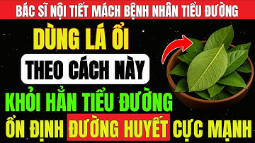 LÁ ỔI – “KHẮC TINH” Của ĐƯỜNG HUYẾT CAO, Dùng ĐÚNG CÁCH Giúp ỔN ĐỊNH ĐƯỜNG HUYẾT Cực Mạnh