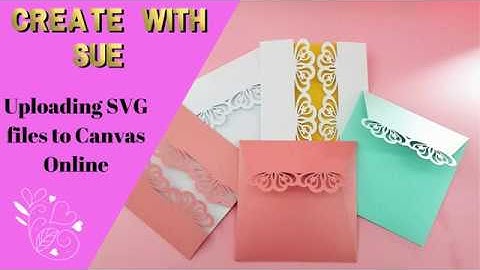 Adding an SVG or FCM file to Canvas Workspace (Online ) #scanncut #canvasworkspace