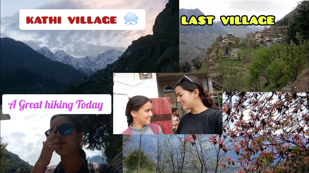 ||exploring the village at the end of mountain||🗻kathi kukdi//wild life//himachal pradesh