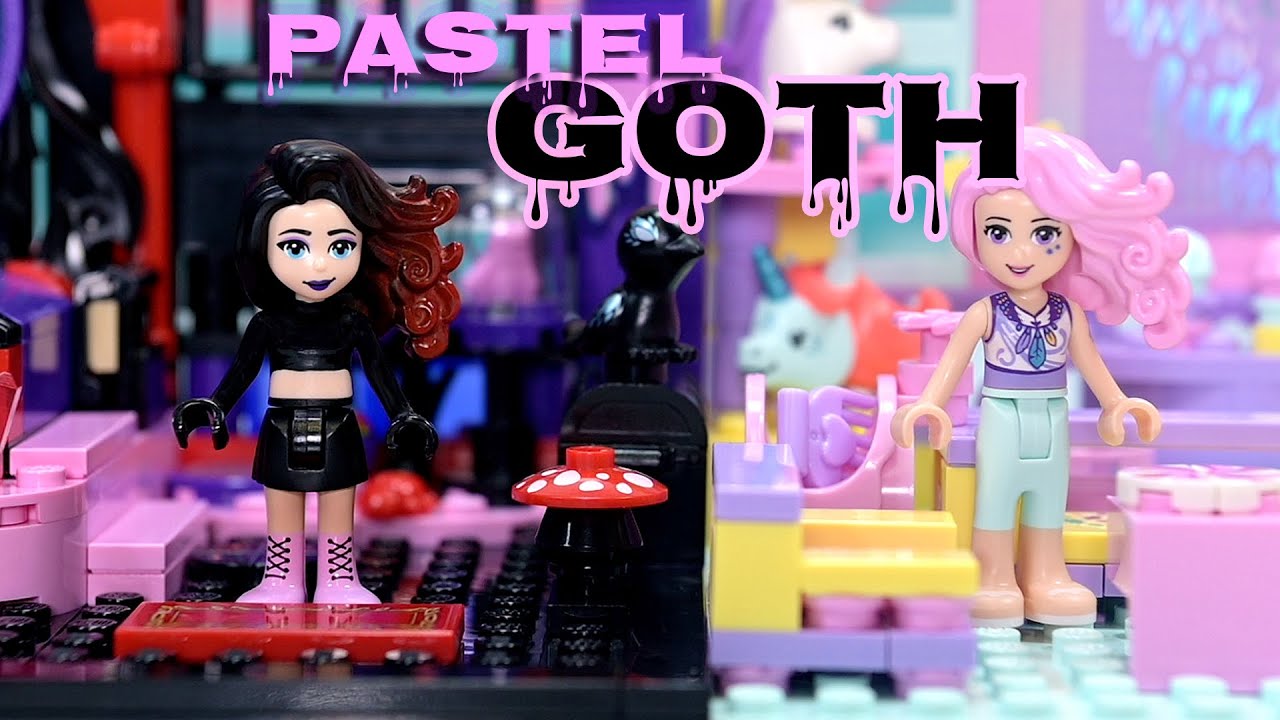 Too Much Goth 🥀 Lego build challenge DIY 