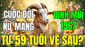 Tử Vi Trọn Đời Nữ Tuổi Đinh Mùi 1967 – Mệnh Thiên Hà Thủy, Từ Năm 59 Tuổi Về Sau Sẽ Như Thế Nào?